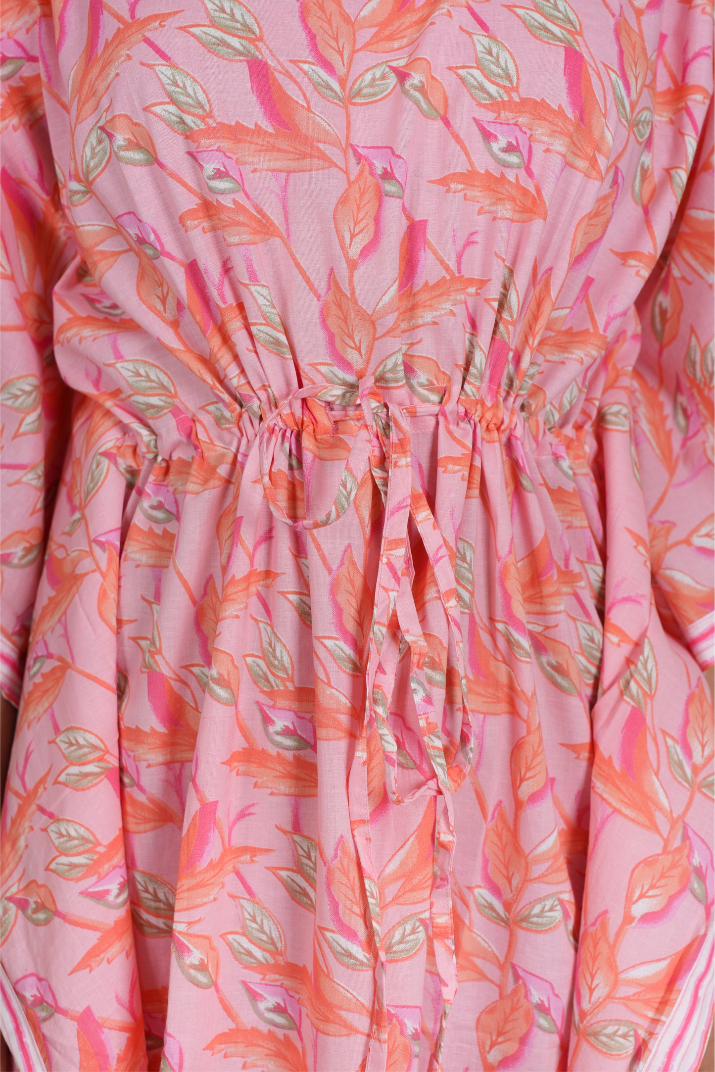 PINK FLORAL KAFTAN SHORT