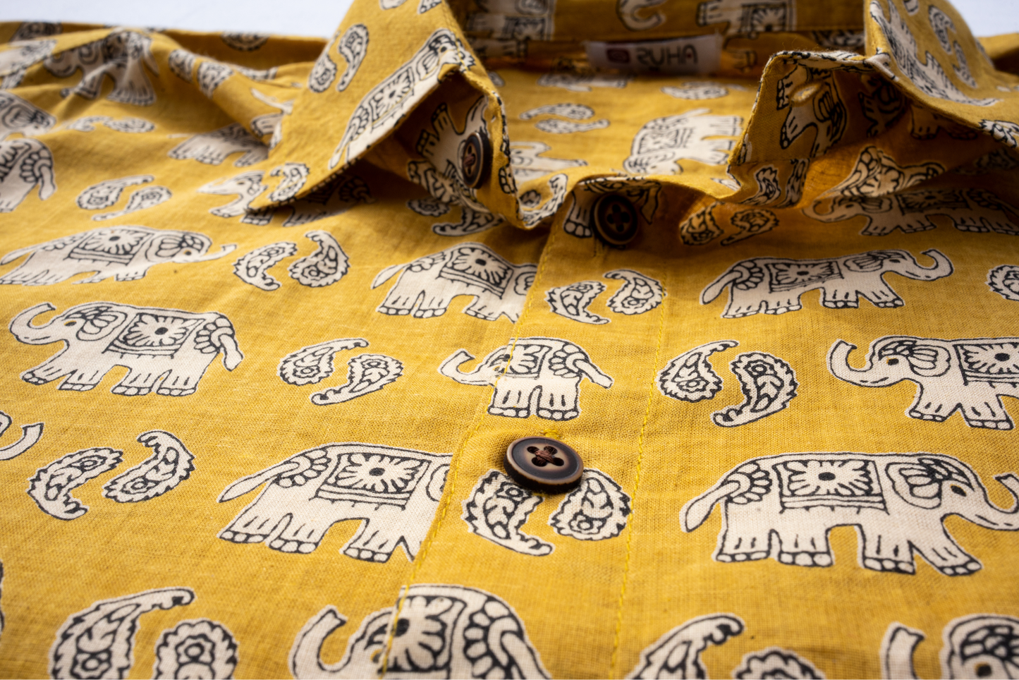 YELLOW TUSKER SHIRT