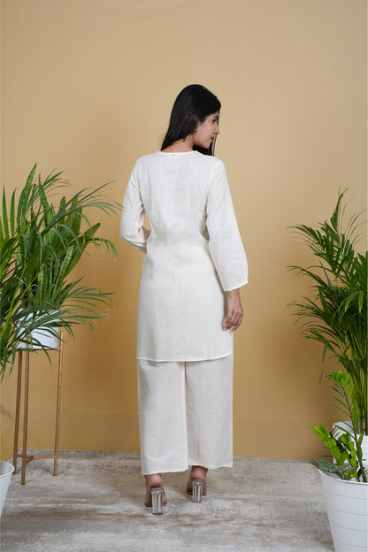 WHITE CO-ORD
