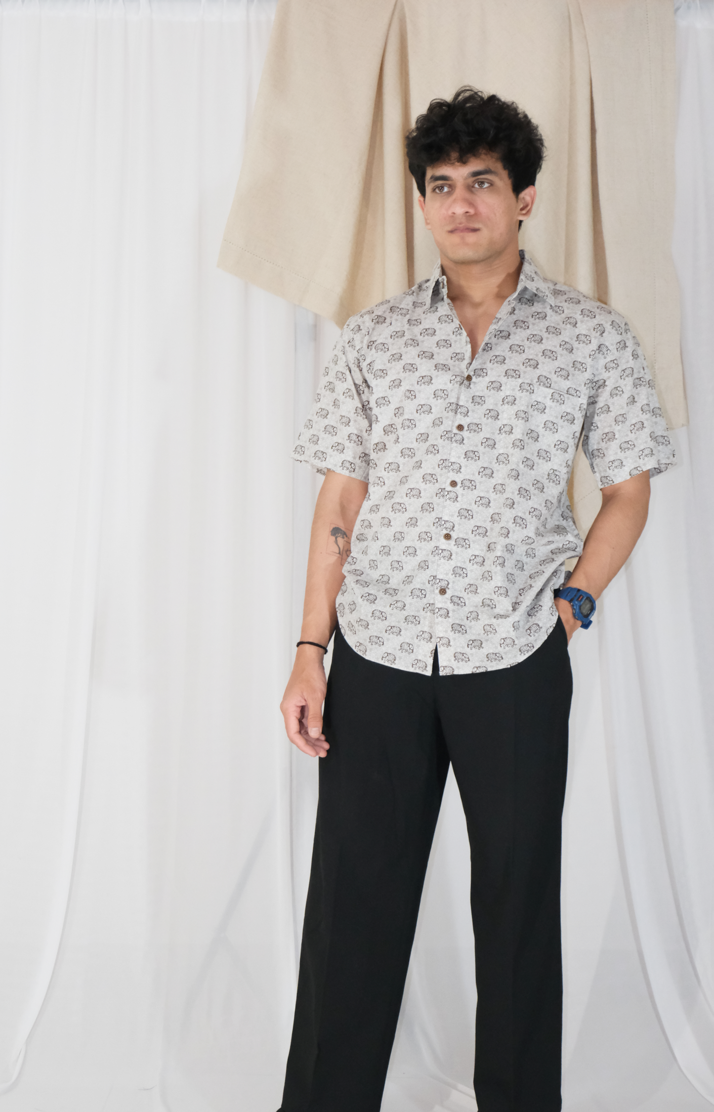GREY ELEPHANT SHIRT