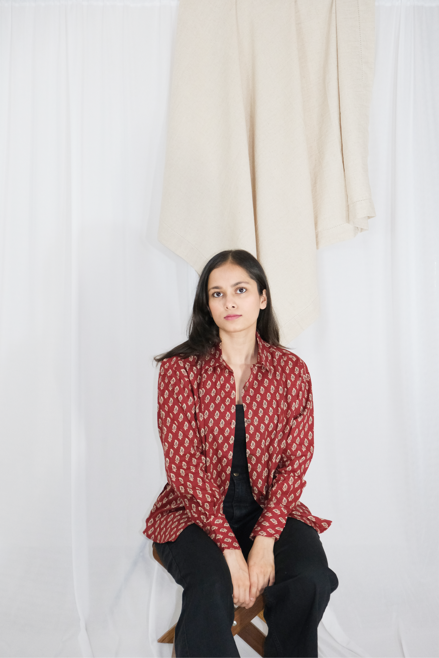 RED PETAL SHIRT