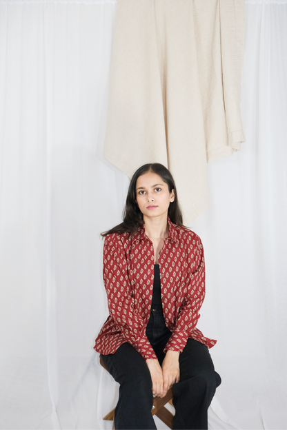 RED PETAL SHIRT