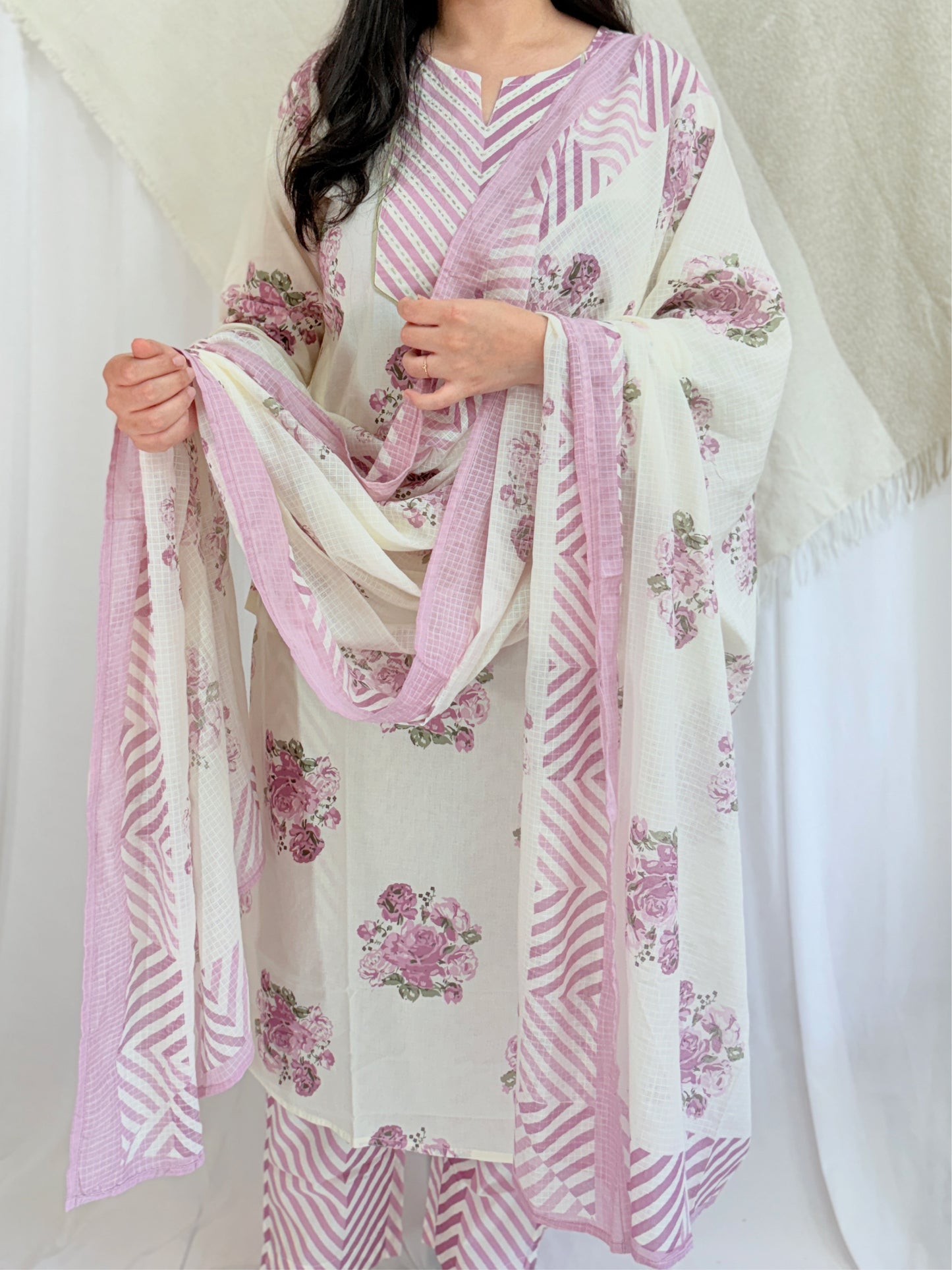 LAVENDER SUIT SET- 3 PIECE