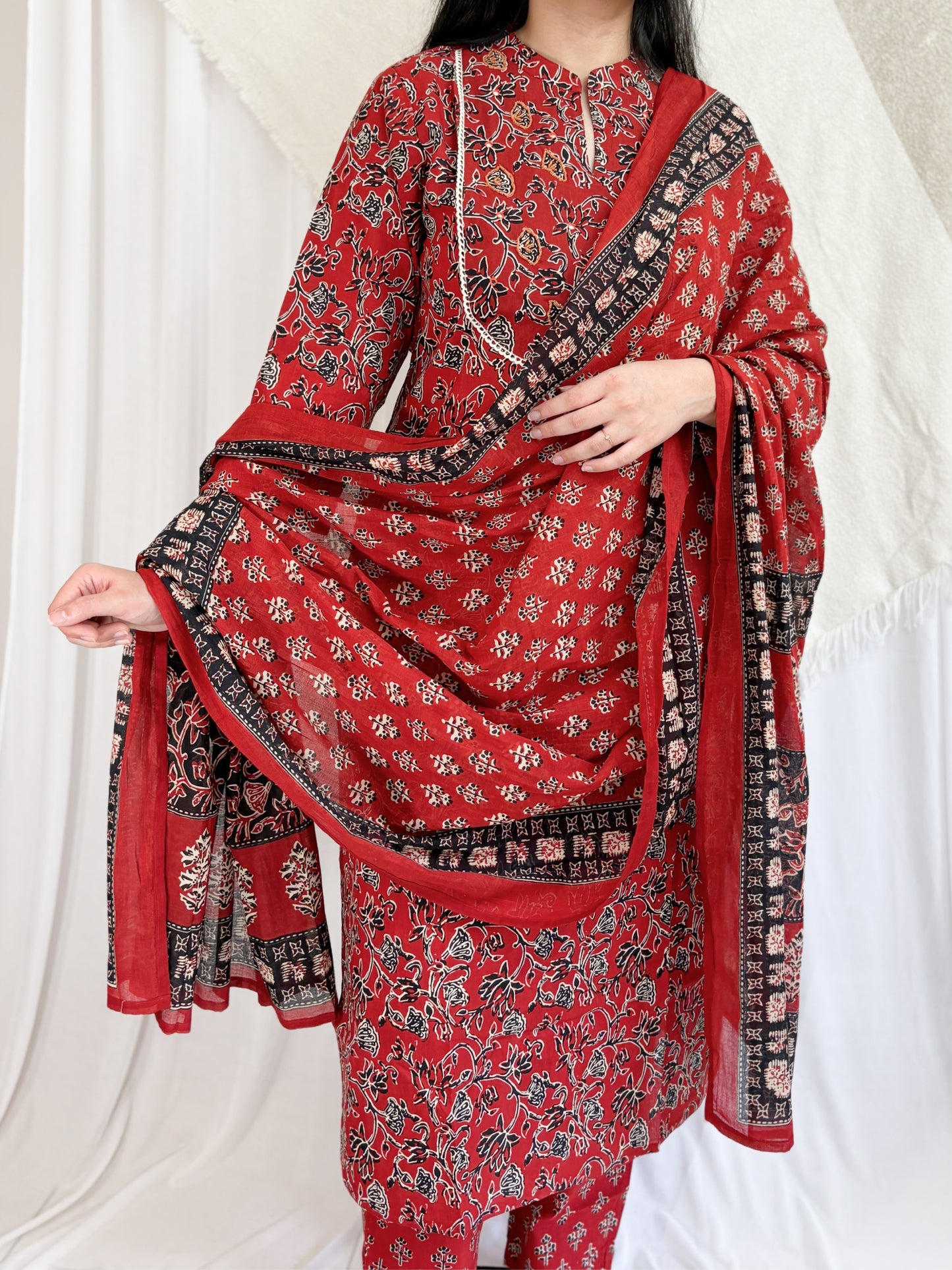RED SUIT SET- 3 PIECE